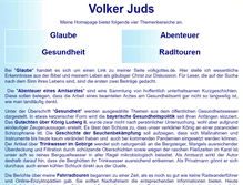 Tablet Screenshot of juds.de